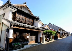 うだつのある町並み