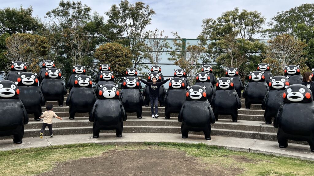 くまモンポートのくまモン合唱隊