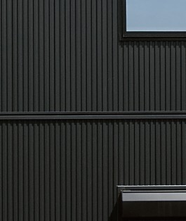 中間水切りの例（ガルバリウム鋼板）